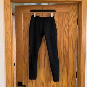 J Crew pixie pant legging, gray with back zip